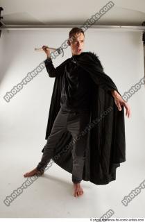 CLAUDIO BLACK WATCH STANDING POSE WITH SPEAR (9)